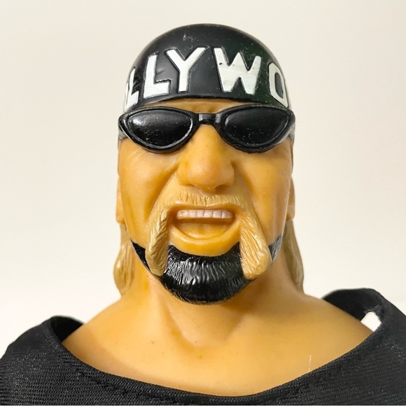 Vintage 1999 NWO Hulk Hollywood Hogan WCW Plush Wrestler 17” Tall - Picture 14 of 16